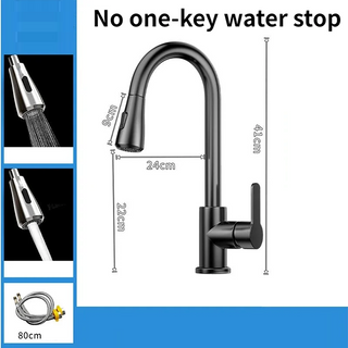 Gena - Pull Down Cold/Hot Water Dual Purpose Tap
