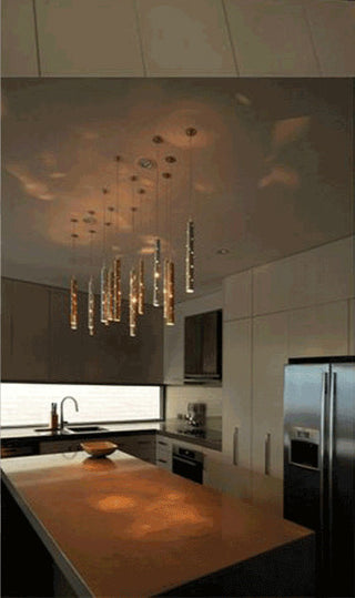 Kiyoshi - Modern LED Tube Hanging Ceiling Light
