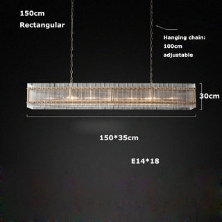 Narobi - Luxury Statement 2 Layer Crystal Glass Hanging Chandelier
