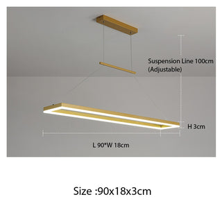 Ava - Minimalist Modern Wood Hanging Lamp