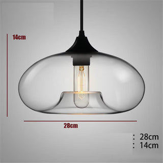 Millie - Transparent Glass Bubble Led Pendant Lights