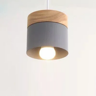 Maribo - Nordic Wood Round Pendant Hanging Ceiling Light
