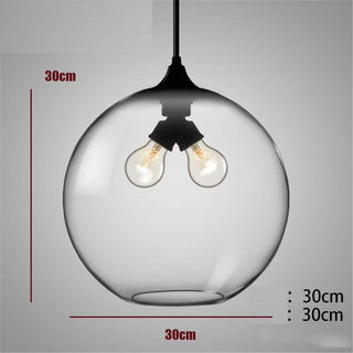 Millie - Transparent Glass Bubble Led Pendant Lights