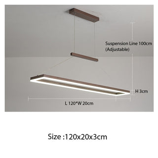 Ava - Minimalist Modern Wood Hanging Lamp