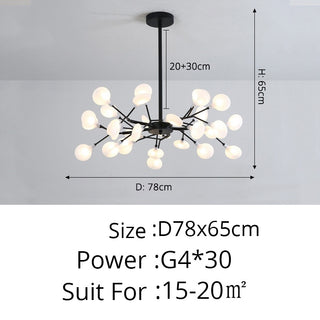 Sawyer - Modern Gold Hanging LED Strip Round Ceiling Chandelier