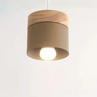 Maribo - Nordic Wood Round Pendant Hanging Ceiling Light