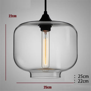Millie - Transparent Glass Bubble Led Pendant Lights
