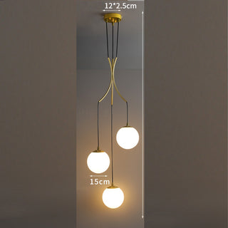 Evie - Modern Hanging Ball Ceiling Chandelier