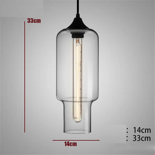 Millie - Transparent Glass Bubble Led Pendant Lights