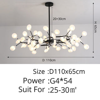 Sawyer - Modern Gold Hanging LED Strip Round Ceiling Chandelier