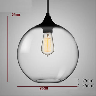Millie - Transparent Glass Bubble Led Pendant Lights