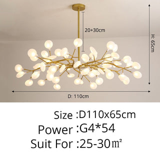 Sawyer - Modern Gold Hanging LED Strip Round Ceiling Chandelier