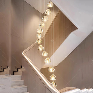 Eddy - Crystal Pendant Hanging Chandelier