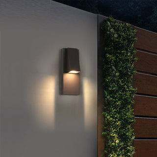 Callie - Black Modern Outdoor 18W Downlight Wall Light