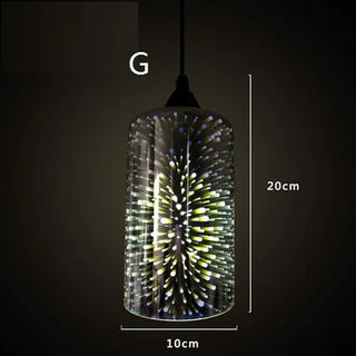 Sabro - Firework Glass Ball Hanging Pendant Ceiling Light
