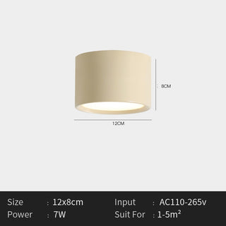 Bencoolen - Pearl Nickel Circular LED Downlight Ceiling Light