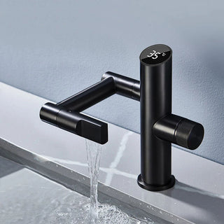 Delois - Modern Rotating Digital Display Basin Mixer Tap-