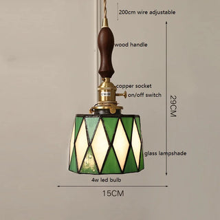 Amora Series - Colorful Glass Pendant LED Hanging Pendant Lights