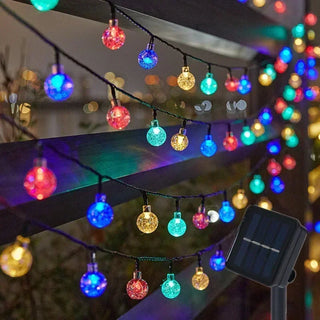 Damiano - Solar Crystal Ball LED String Light