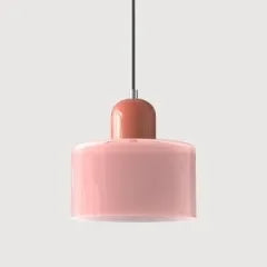 Mossel - Modern Long Line Small Minimalist Glass Pendant Light