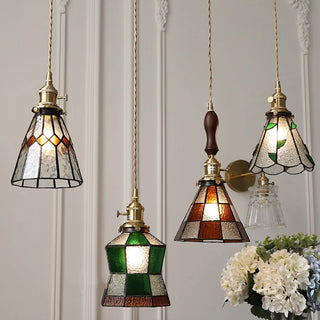 Amora Series - Colorful Glass Pendant LED Hanging Pendant Lights