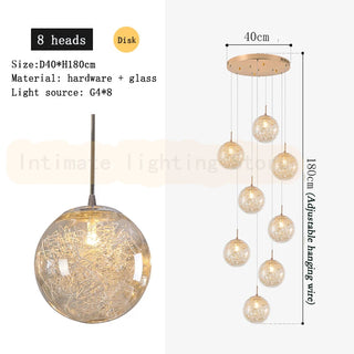 Hannah - Hanging Ceiling Pendant Chandelier