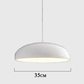 Laila - Disc Glossy Modern Single Head Pendant Light