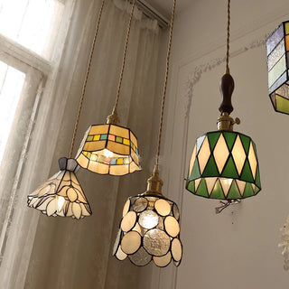 Amora Series - Colorful Glass Pendant LED Hanging Pendant Lights