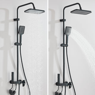 Erika - Modern Wall Mounted Stainless Steel Shower Set Multi Function Dual Head