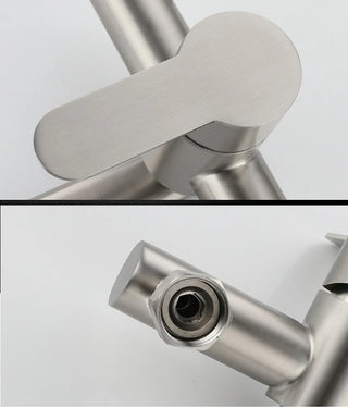 Nikole - Stainless Steel Wall Mounted Dual Hole Mixer Tap