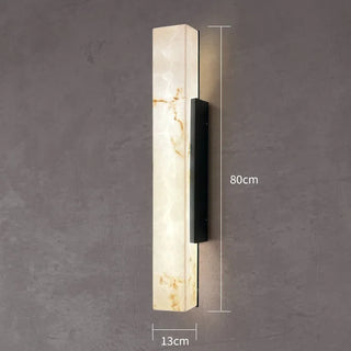 Maisie - Modern Minimalist Outdoor Lmitated Marble LED Wall Light