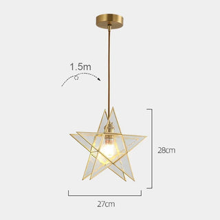 Trofa - Luxury Crystal Modern LED Geometric Glass Pendant Lights