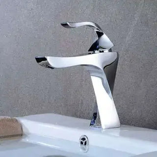 Melony - Twisted Bathroom Single Handle Basin Tap
