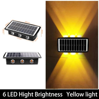 Sandi - Solar LED Up/Down Outdoor Wall Light Waterproof