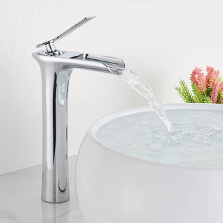 Philippe - Antique Brass Waterfall Hot/Cold Mixer Basin Tap