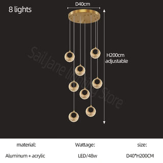 Isidora - Hanging Ceiling Pendant Chandelier