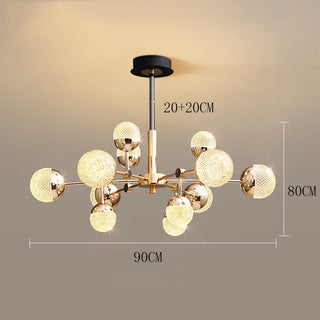 Oreon - Modern Hanging Pendant Ceiling Chandelier