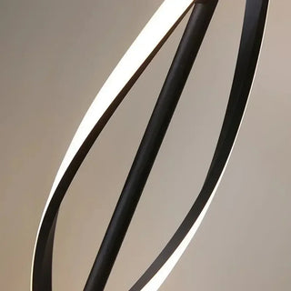Joie - Modern LED Twisted Floor Lamp