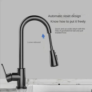 Gena - Pull Down Cold/Hot Water Dual Purpose Tap
