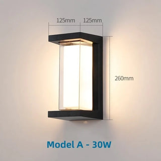 Oscar - Smart LED Outdoor Rectangle Wall Light