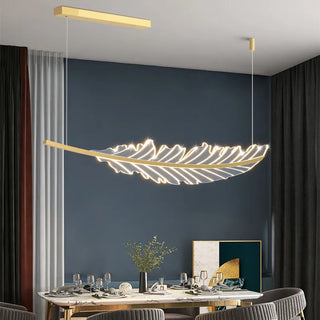 Lucy - Modern Leaf Shaped Chandelier