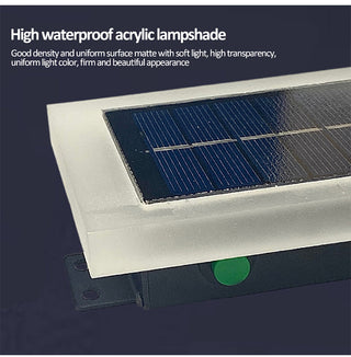 Zoey - Modern LED Solar Outdoor Wall Light