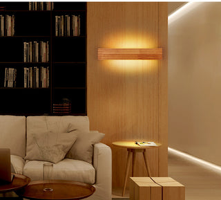 Gisselle - Solid Wood Sconce Bathroom Makeup Mirror Wall Lights