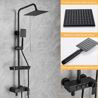 Furkan - Stainless Steel Bathroom Household Constant Temperature Shower Shower