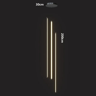 Gael - Modern Long Bar LED Ceiling Chandelier