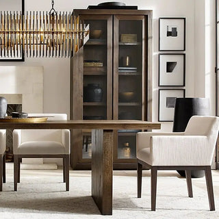 Bronzelle - Vintage Bronze Chandelier Glass Hanging Lamp for Home & Bar Decor