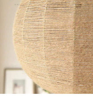 Cheryl  - Handmade Fabric Round Ball Pendant Ceiling Lamp