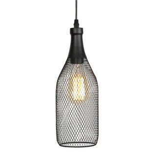 Cathrine Series - Rural Retro Tavern Iron Art Single Head Mesh Cover Pendant Lights