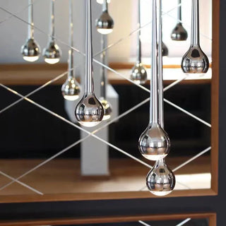 Estere- Adjustable Teardrop Hanging Pendant Modern Ceiling Light