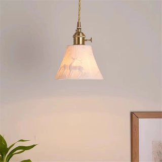 Milan - Rustic Ceramic Modern Ceiling Pendant Light